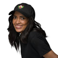 Front view of the low-profile Apres Leisure Giggles Legend Cap, engineered as a premium utility headwear piece.